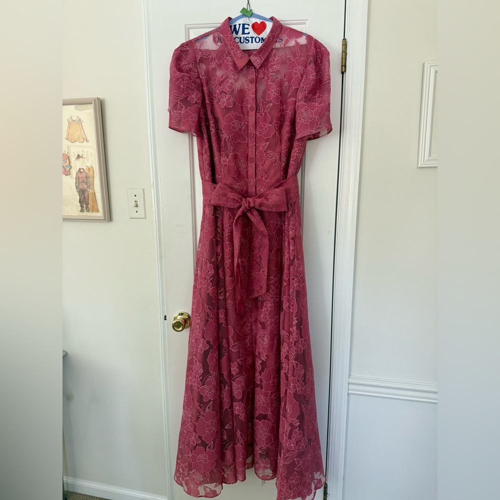 Rene Ruiz Fil Coupe Shirt Gown